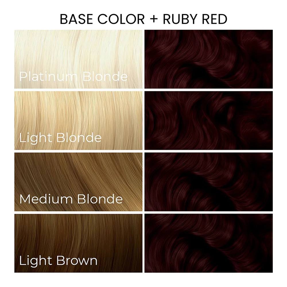 Arctic Fox - Ruby Red HaarfÃ¤rbemittel Semipermanenter Haarfarbstoff - Rot
